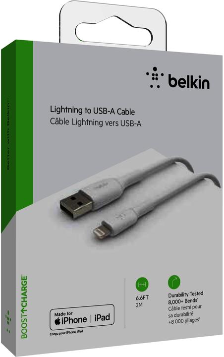 Produktbild Belkin Lightning – USB A (2 m, USB 2.0)