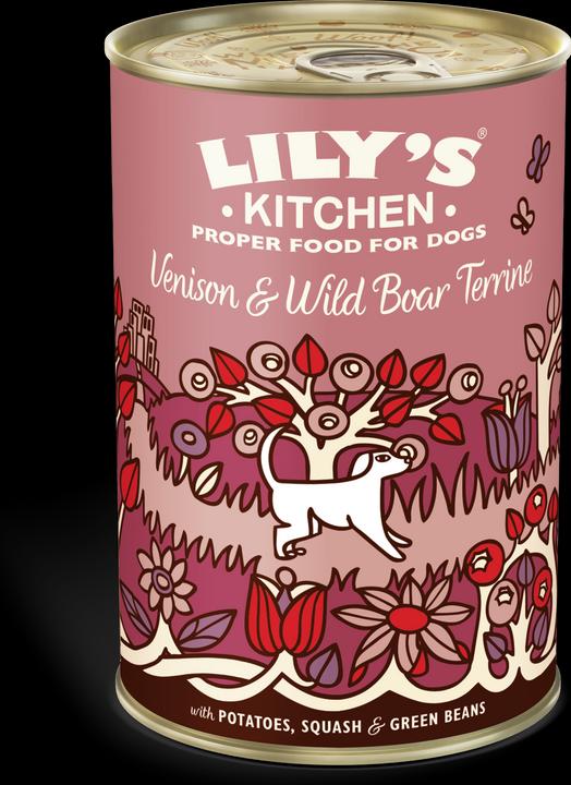 Produktbild Lily's Kitchen Venison and Wild Boar Terrine (Adult, 1 Stk., 400 g)