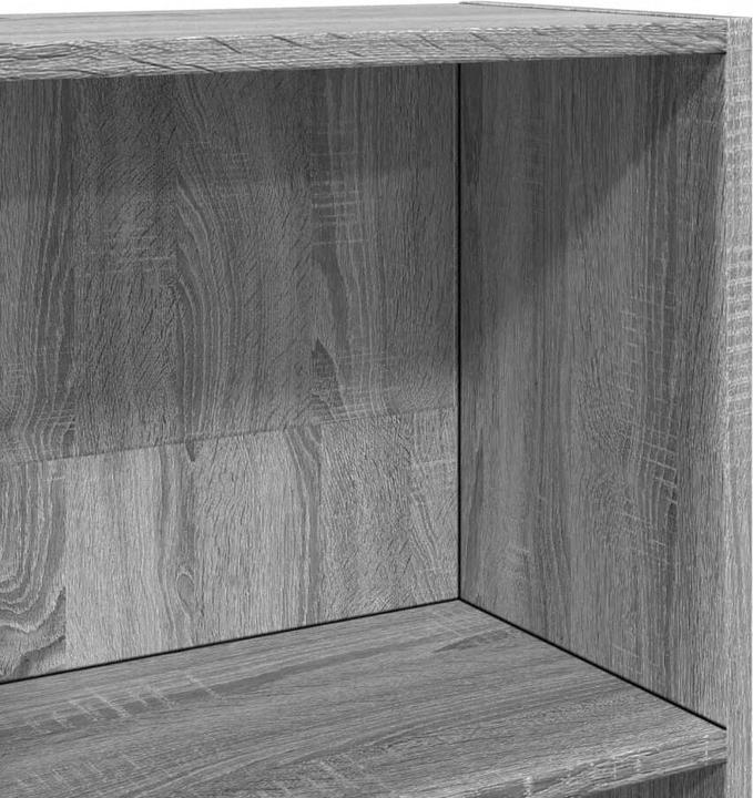 Produktbild VidaXL Bücherregal Regal Standregal Büroregal Aufbewahrungsregal Grau Sonoma (40 x 24 x 176 cm)