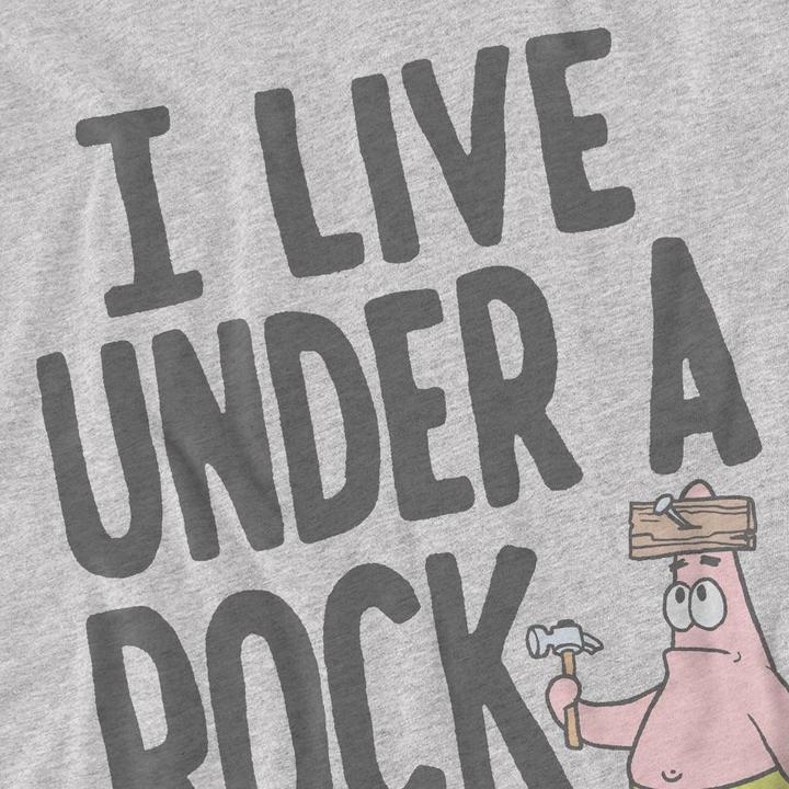 Immagine prodotto Spongebob Squarepants Under A Rock Maglietta Uomo (L)