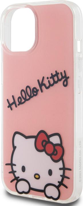 Image du produit Hello Kitty IML Daydreaming Logo Housse pour iPhone 15 - Rose (Apple iPhone 15)