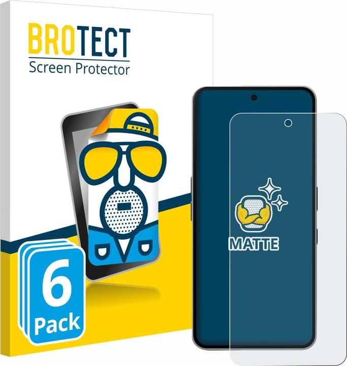 Actual product image BROTECT Protector Anti-Glare (6 Piece, Nothing Phone (3a) Pro)