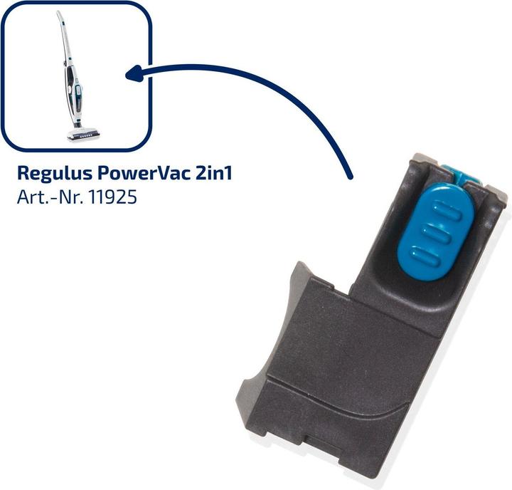 Actual product image Leifheit Regulus PowerVac 2in1 Bürstenverriegelung