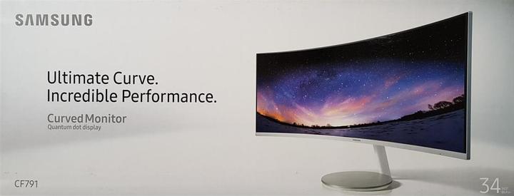Produktbild Samsung C34f791 (3440 x 1440 Pixel, 34")