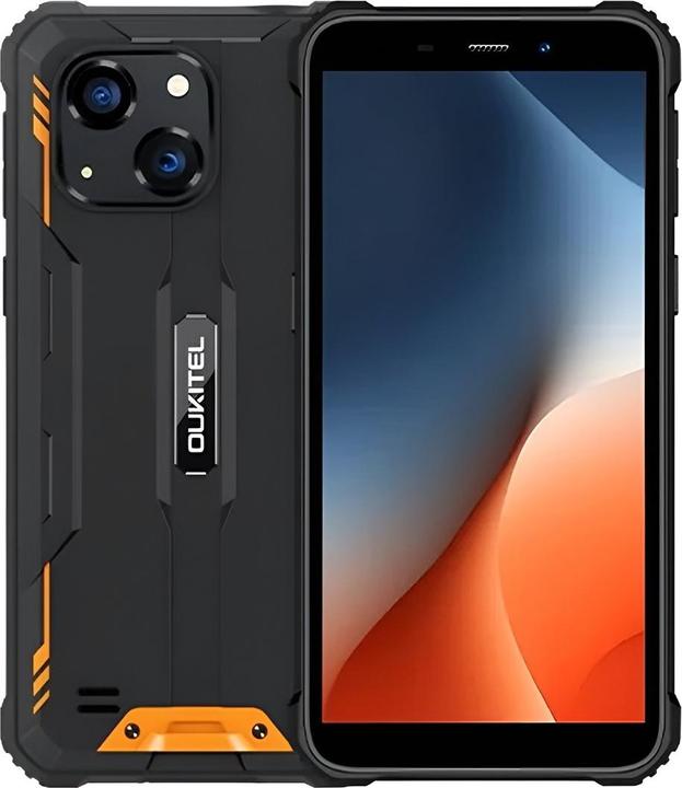 Oukitel WP32 PRO 6“ 6/256 Gb Orange Smartphone (256 Go, Orange, Noir, 6", Double SIM, 20 Mpx)