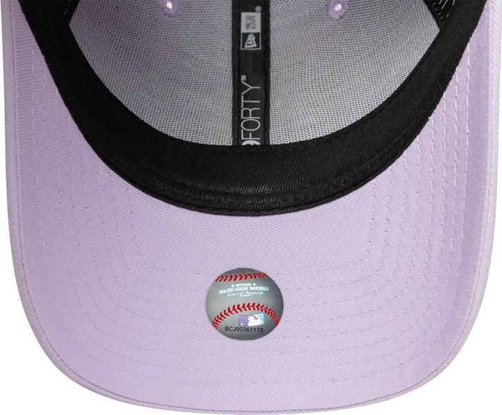 Actual product image New Era 9Forty Damen Cap - Los Angeles Dodgers Violett