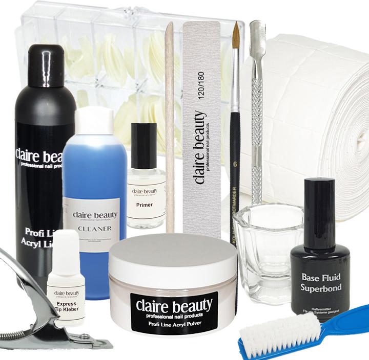 Produktbild Claire Beauty Acryl Starter Set (Grösse M) (200 ml)