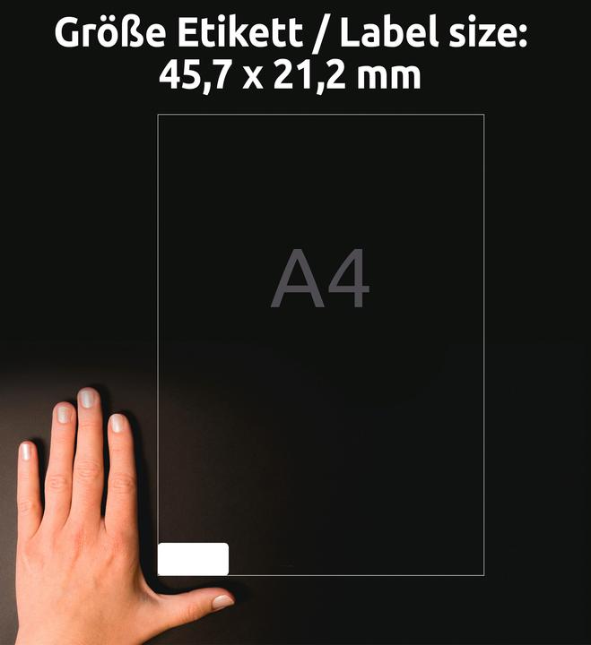 Actual product image Avery Labels, removable, home office, small pack