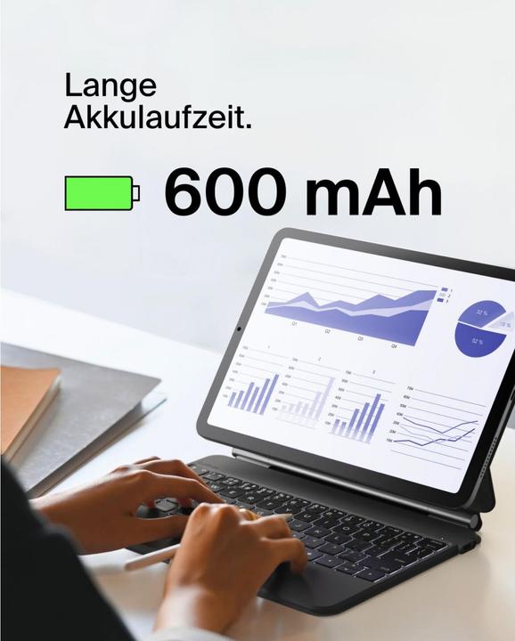 Actual product image Belkin Pro Tastatur mit Hülle f. iPad 10,9 10.Gen.DE BBZ002de-v3 (DE, iPad 10.9 (2022))