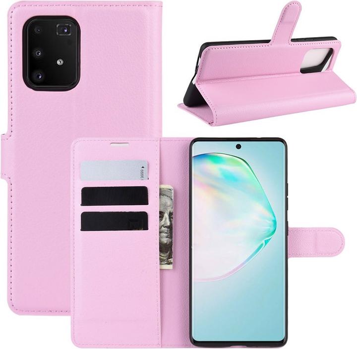 Produktbild Cover-Discount Galaxy S10 Lite - Leder Etui Hülle rosa (Samsung Galaxy S10 Lite)