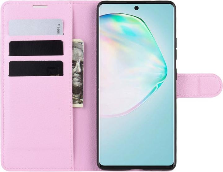 Produktbild Cover-Discount Galaxy S10 Lite - Leder Etui Hülle rosa (Samsung Galaxy S10 Lite)