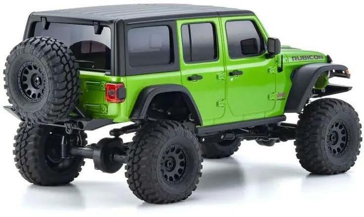 Actual product image Kyosho Scale Crawler Mini-Z Jeep Wrangler Rubicon Mojito ARTR, 1:24 (RTR Ready-to-Run)