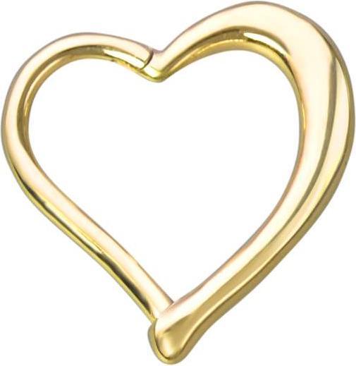 Bijouteria Ohrpiercing (PVD Beschichtung (goldfarbig), Chirurgenstahl 316L)