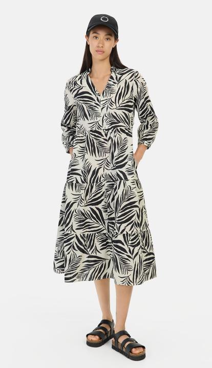 Actual product image Camel Active Mittellanges Sommerkleid mit Allover-Print (XXL)