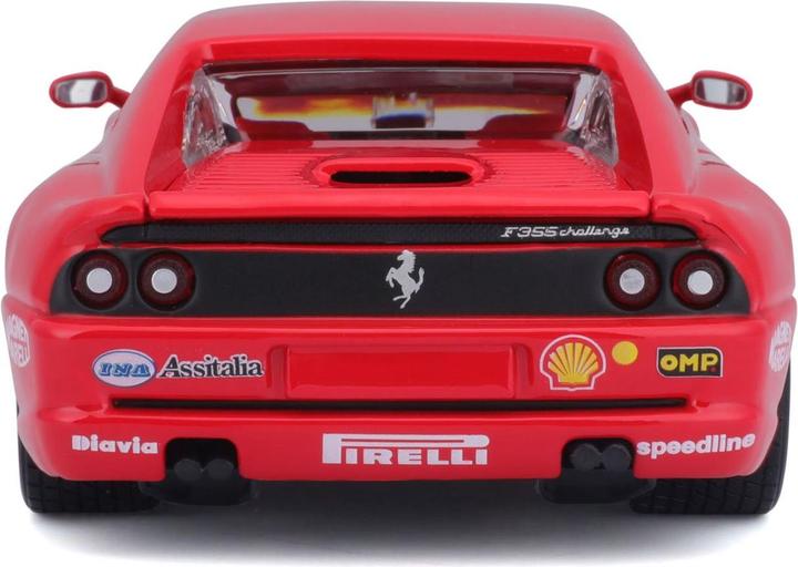 Immagine prodotto Bburago Ferrari R&P F355 Challenge Racing 1/24 rosso