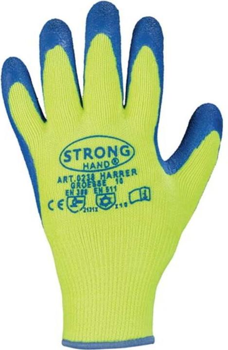 Immagine prodotto Stronghand Guanti Harrer taglia 10 giallo/blu EN 388, EN511 DPI categoria II (10)