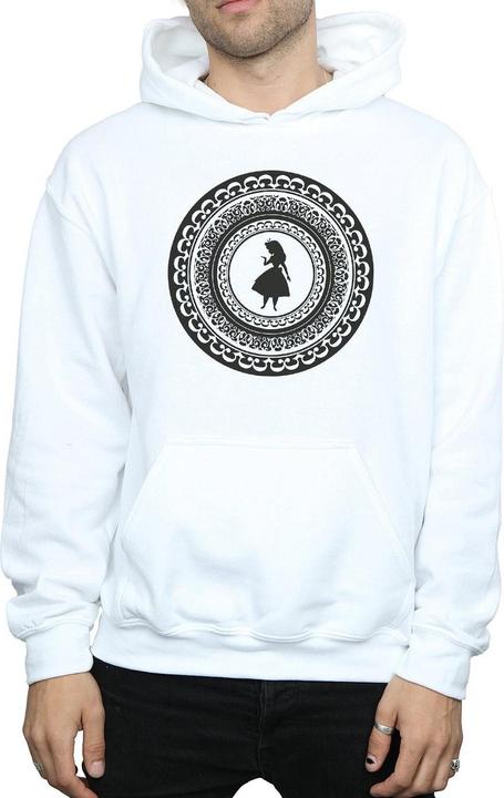Immagine prodotto Disney Alice In Wonderland Circle Felpa con Cappuccio Uomo (3XL)