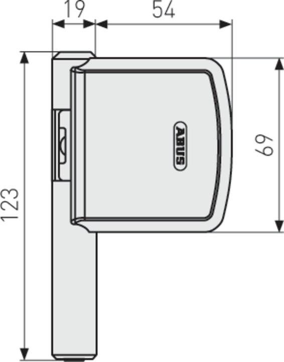 Actual product image Abus FAS 101