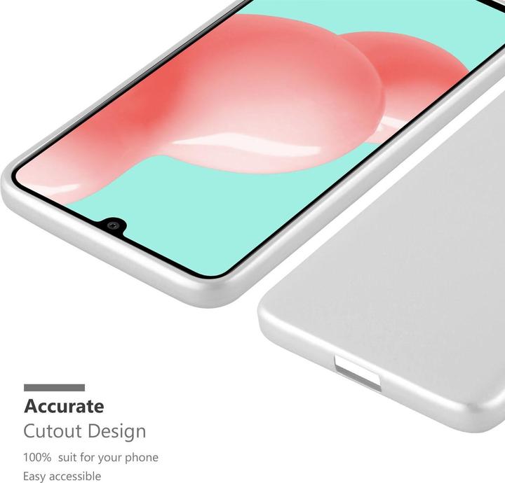 Actual product image Cadorabo TPU Matt Metallic Cover (Samsung Galaxy A41)