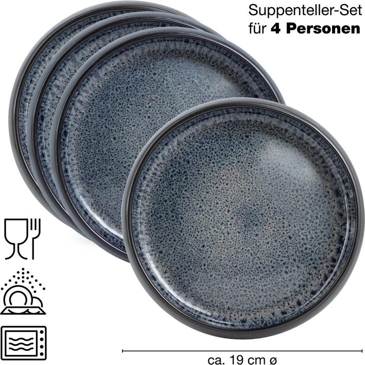 Actual product image Moritz & Moritz SOLID trays (19 cm, 0.80 l, 4 x)