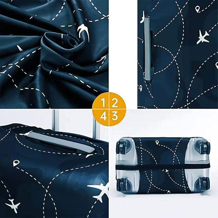 Actual product image ASMI Gepäckgurt – Verstellbarer Koffergurt in Grün, Länge 165 cm (Case strap)