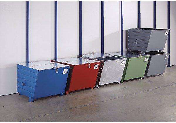 Produktbild eurokraft pro Stapel-Kippbehälter, Volumen 0,3 m³, gelborange RAL 2000 (300 l)