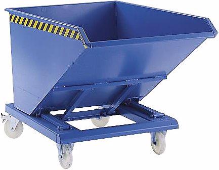 Produktbild eurokraft pro Kippbehälter, extrem niedrige Bauhöhe, ohne Fahrwerk (500 l)