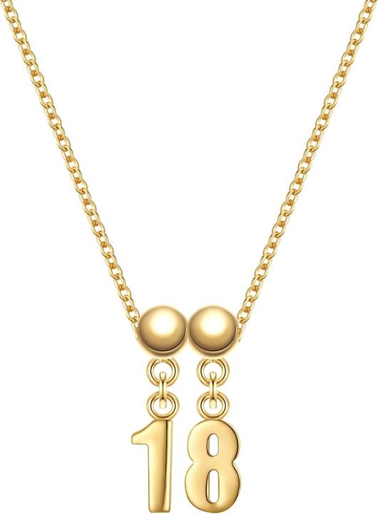 Immagine prodotto Glanzstücke München Ciondolo da donna numero 18 - 36892 (Argento)