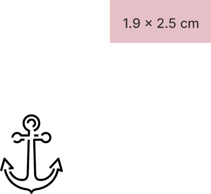 Immagine prodotto minink Tatuaggio temporaneo - Piccola ancora