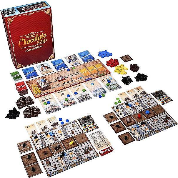 Produktbild Skellig Games Chocolate Factory, Brettspiel, für 1-4 Spieler, ab 10 Jahren, (DE-Ausgabe) (Deutsch)
