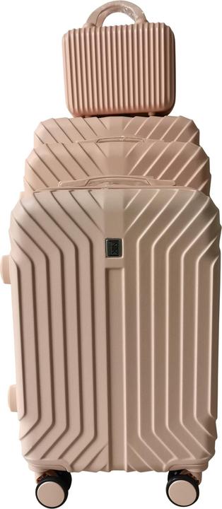 NTK-Collection Kofferset Mabell 4-teilig (115 l, Handgepäck (bis 50l), M (50 - 90l), L (90 - 115l), XL (ab 115l))