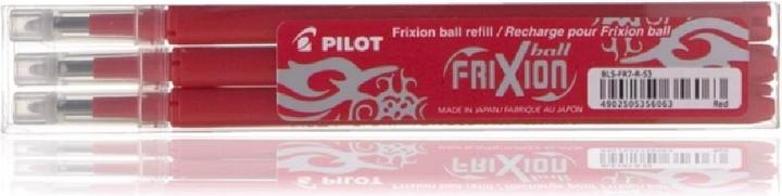 Actual product image Pilot FriXion Refill Set à 3 (Refill, Red, 0.35 mm)