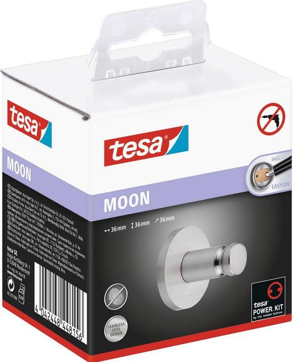 Actual product image tesa MOON Towel hook incl. adhesive solution without drilling