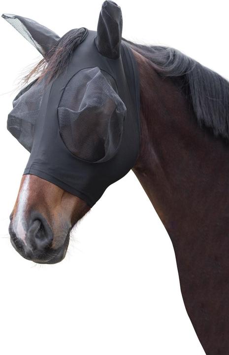 Image du produit Kerbl Masque anti-mouches FinoStrech noir, Cob