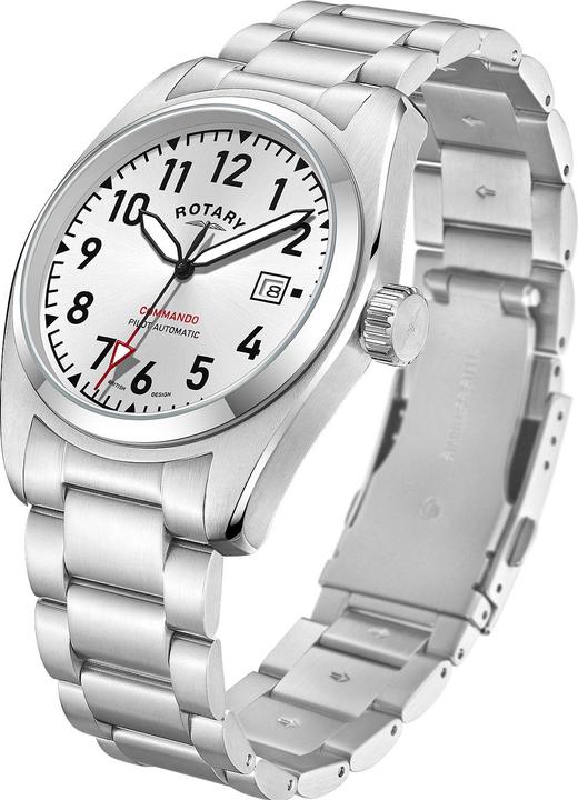Produktbild Rotary GB05470/22 Commando Herrenuhr 42mm 10ATM (Analoguhr, 42 mm)