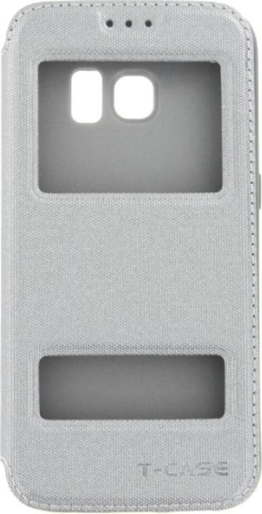 Produktbild T Case T-CASE Lux Magnet FlipCase Samsung Galaxy S7 grau (Samsung Galaxy S7)