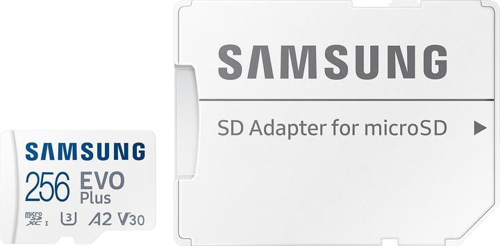 Produktbild Samsung EVO Plus (256 GB, microSDXC, U3, UHS-I)