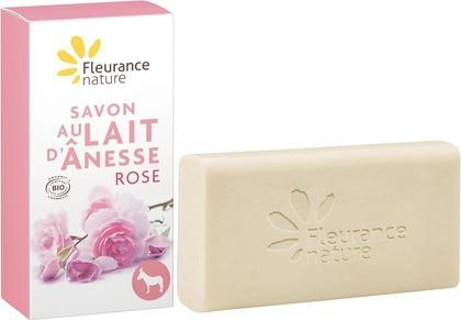 Fleurance nature Eselsmilchseife mit Rosenduft (Flüssigseife)