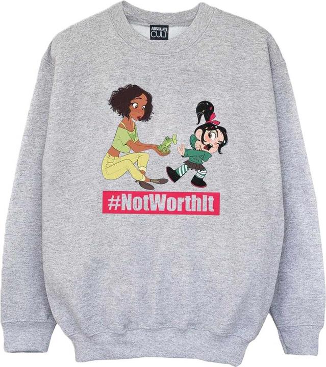 Disney Wreck It Ralph Tiana And Vanellope Sweatshirt Jungen