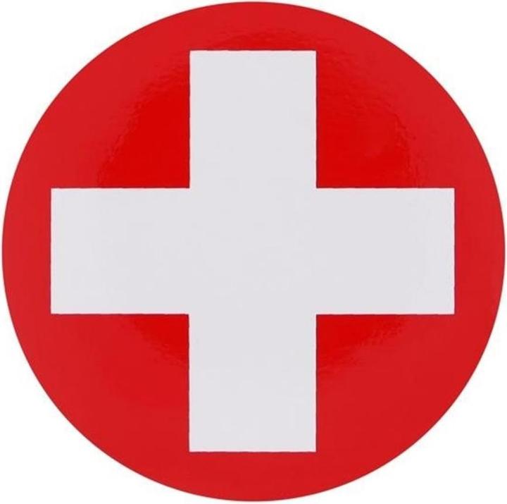 Image du produit OEM Autocollant Croix suisse 90 mm
