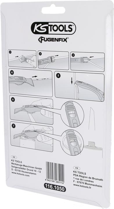 Produktbild KS Tools Silikonschaber- und Abziehersatz