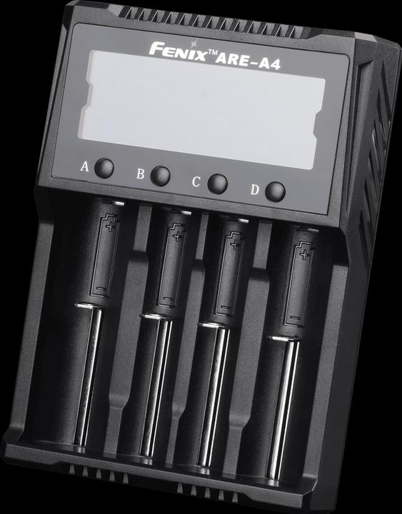Produktbild Fenix Ladegerät ARE-A4 (1 Stk., 14500, 16340, 18650, 26650, AAA, AA, Akku)