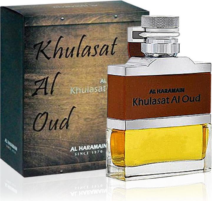 Actual product image Al Haramain Khulasat Al Oud - EDP - Volume: 100 (Eau de parfum, 100 ml)