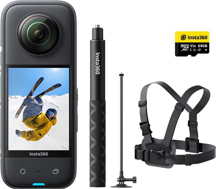 Insta360 X3 Snow Kit (30p, Bluetooth, WLAN)