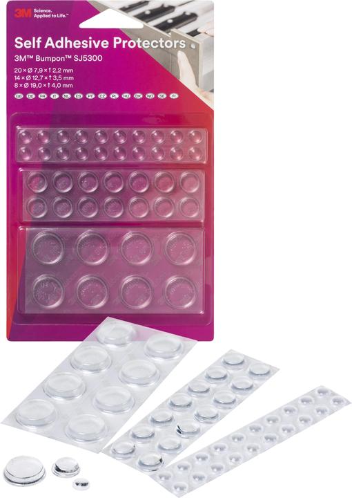 3M Protective Buffer - Mix (Stop dampers, 42 Piece)