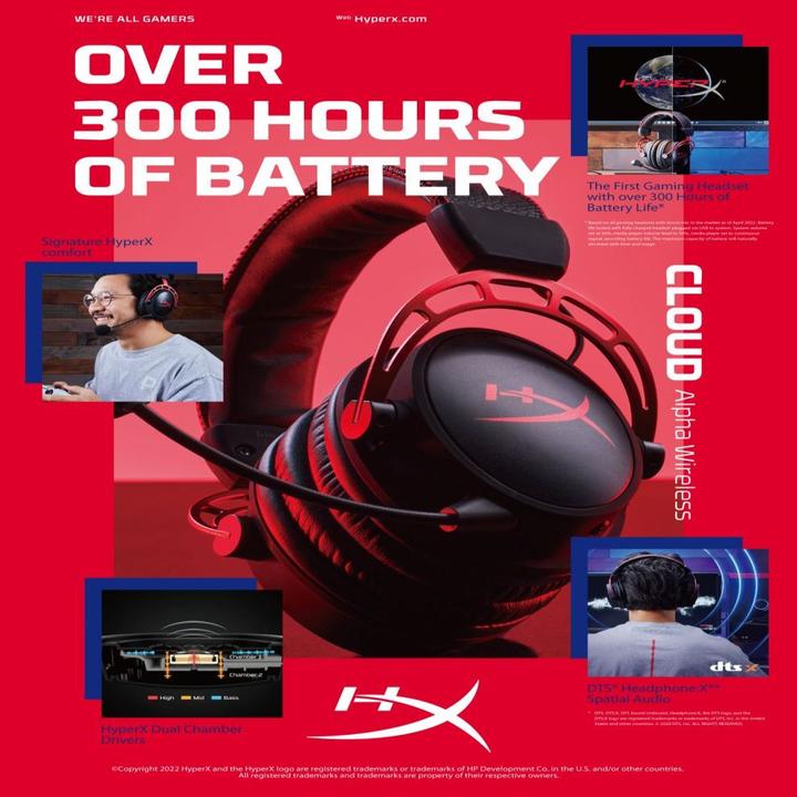 Produktbild HyperX Cloud Alpha (Kabellos)