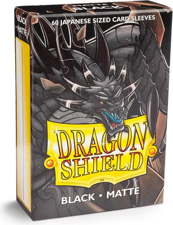 Produktbild Arcane Tinman ART11102 - Schutzhüllen für Karten in japanischer Grösse: Matt - Schwarz (60 Stk)