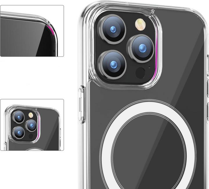 Immagine prodotto Deltalabs MagSafe Hybrid Hülle TPU Bumper (Apple iPhone 15 Pro Max)