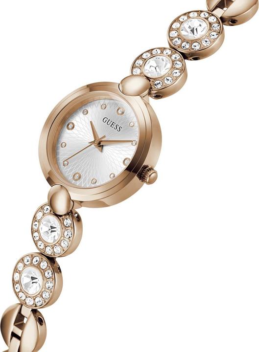 Immagine prodotto Guess P RS GLD CS / SUN SLV DL / P RS GLD BRCT W/ CRYS W/ ADJT G LINKS Orologio da polso (26 mm)