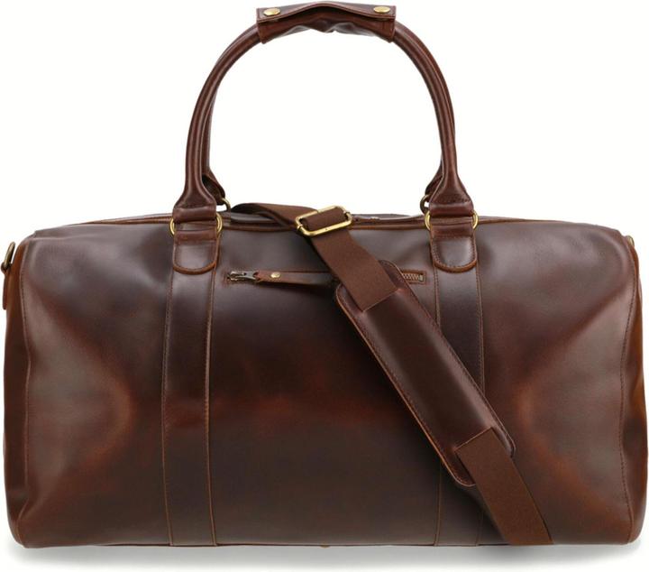 Buckle & Seam Leder Weekender Willow Braun / Dot (37 l)